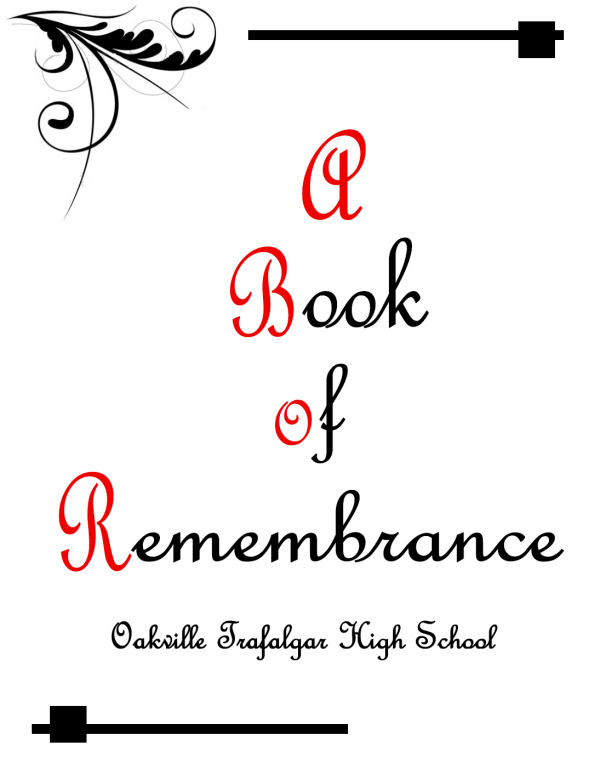 Oakville Book of Remembrance