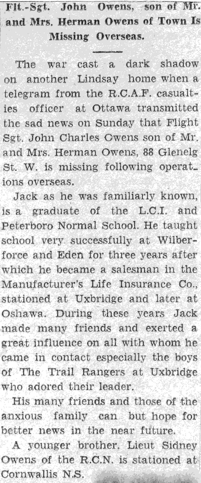 Photo of JOHN CHARLES OWENS