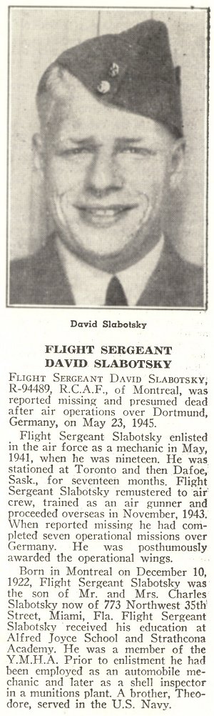 Photo of David Slabotsky