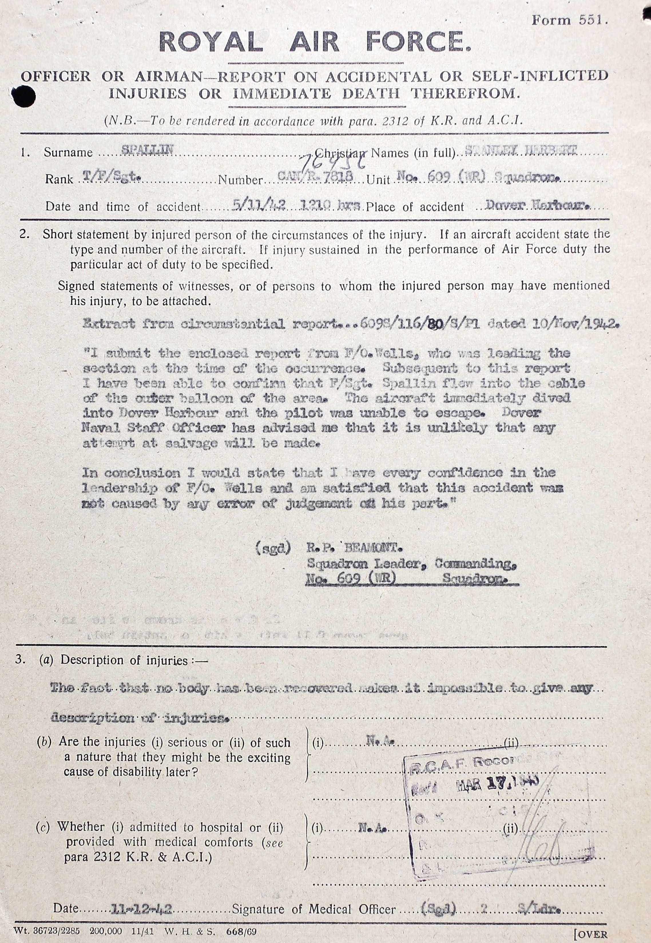 Circumstances of death registers