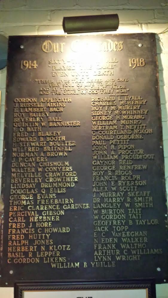 Memorial Plaque