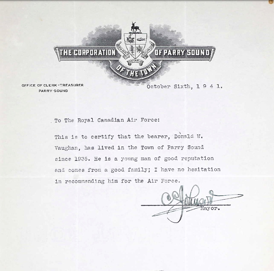 Letter of recommendation