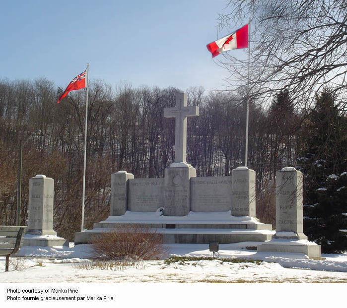 Paris Ontario War Memorial.