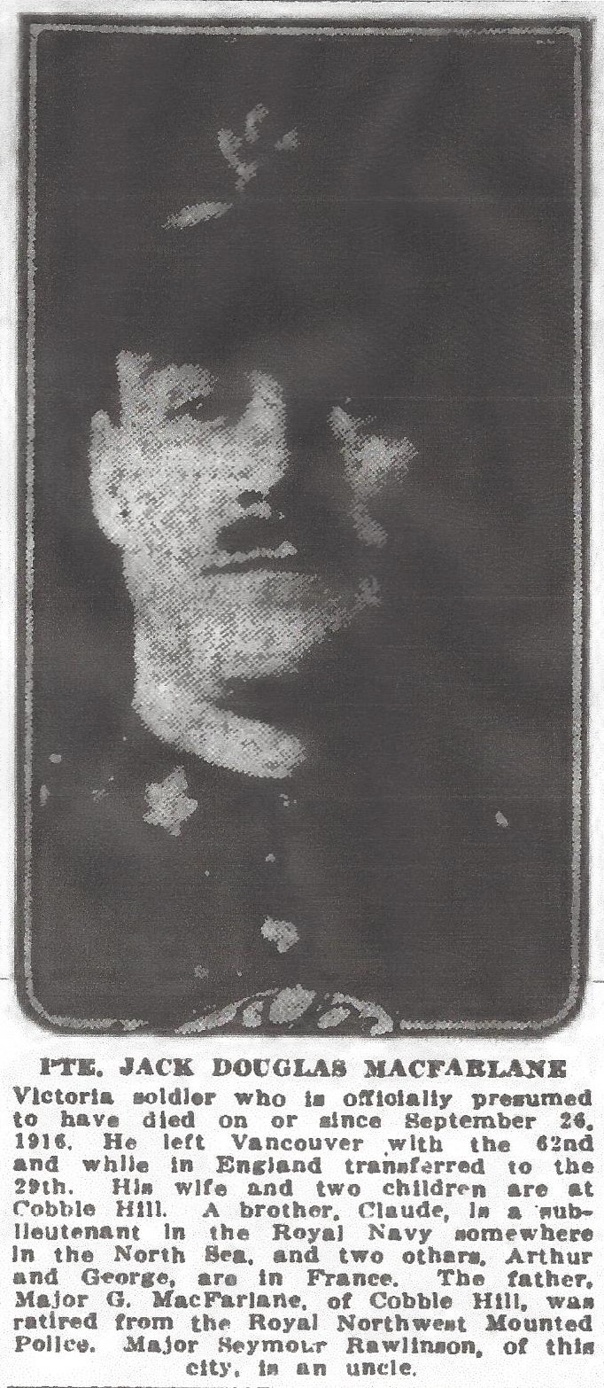 Photo of JACK DOUGLAS MACFARLANE