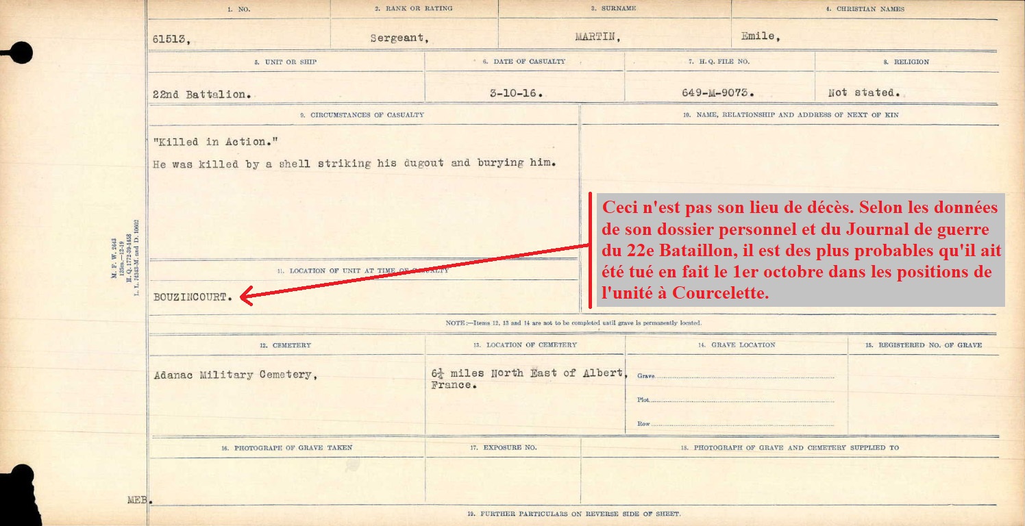 Circumstances of death registers