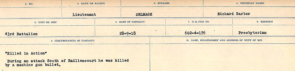 Circumstances of death registers