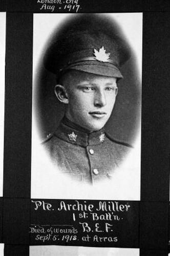 Photo de ARCHIBALD MILLER