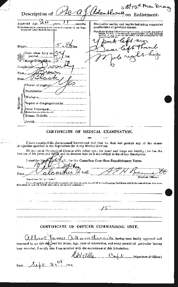 Feuilles d'engagement (page 2)