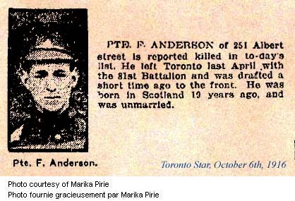 Photo de Frank Anderson