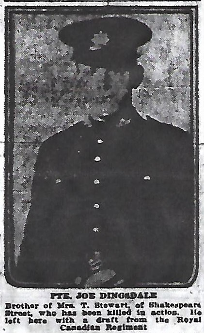 Photo de JOSEPH DINGSDALE