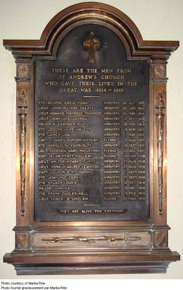 Plaque commémorative