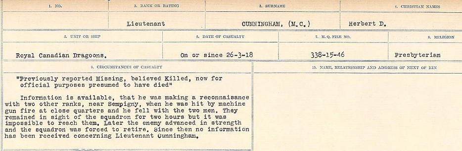 Circumstances of death registers