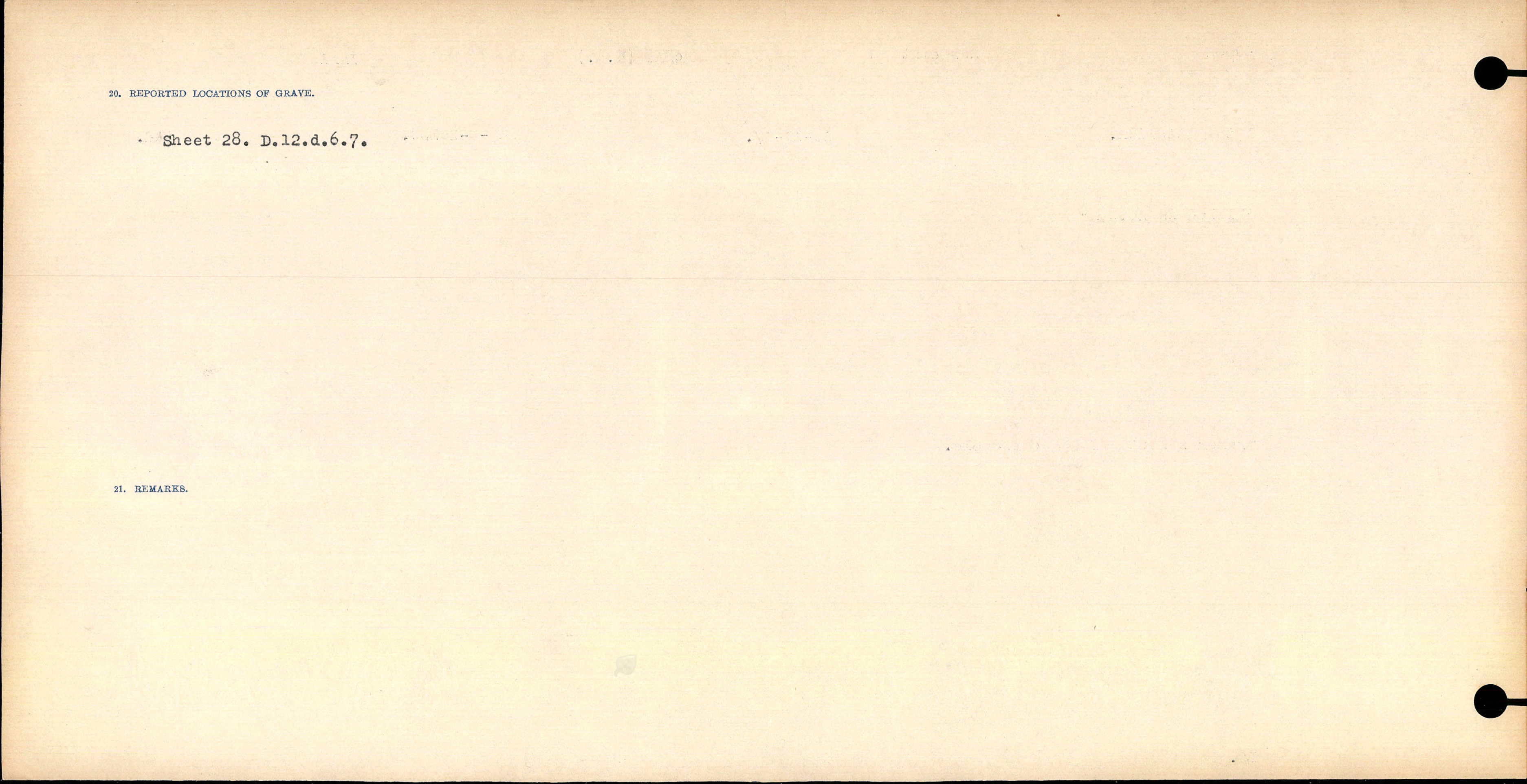 Circumstances of Death Registers