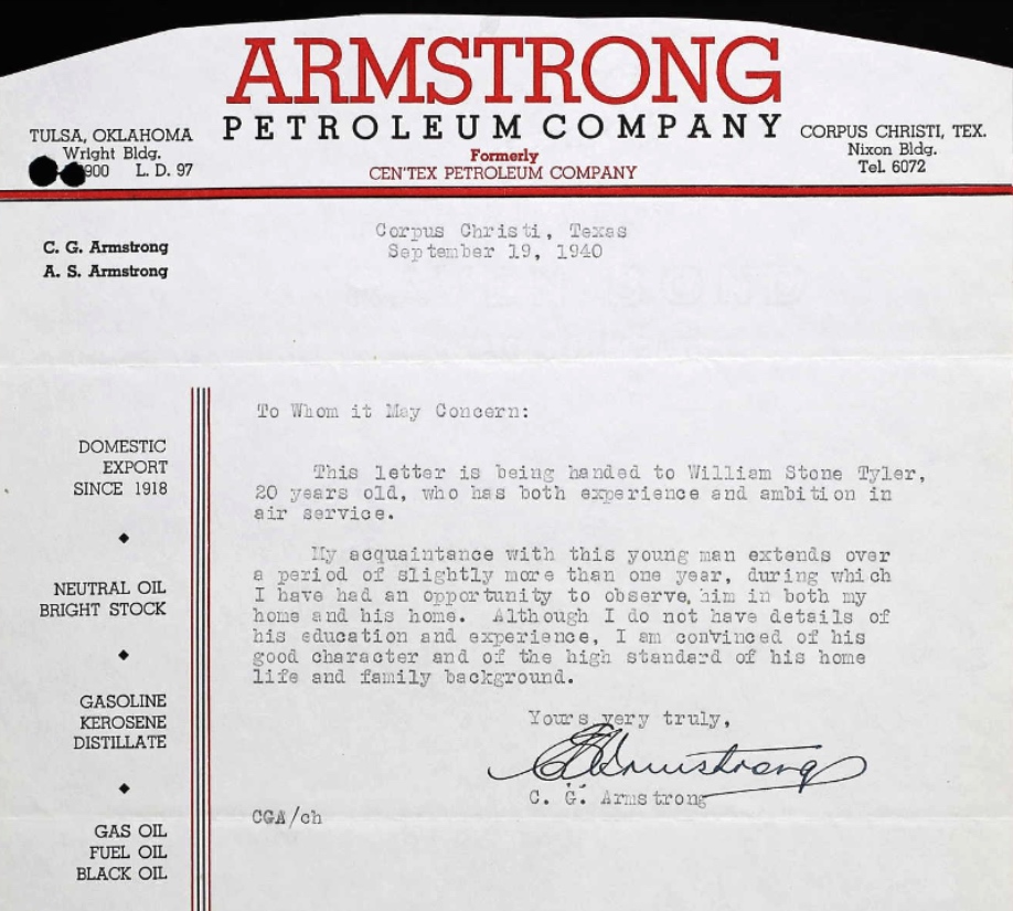 Letter of recommendation