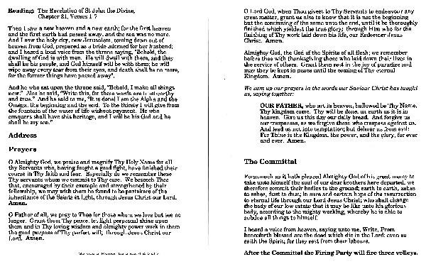 Service Booklet Page 4 & 5