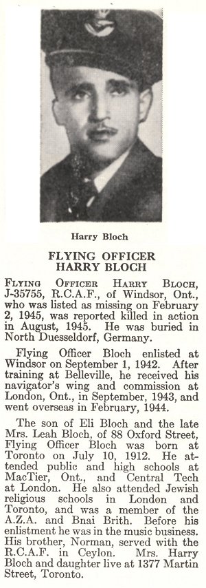 Photo of Harry Bloch