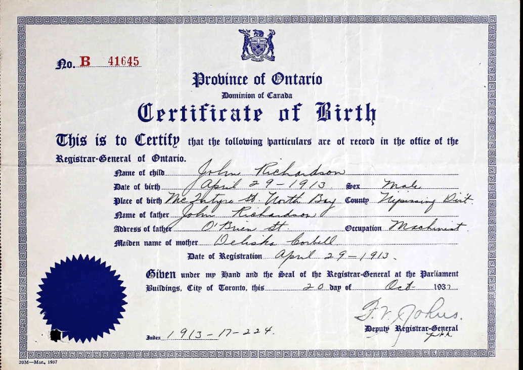 Circumstances of Birth