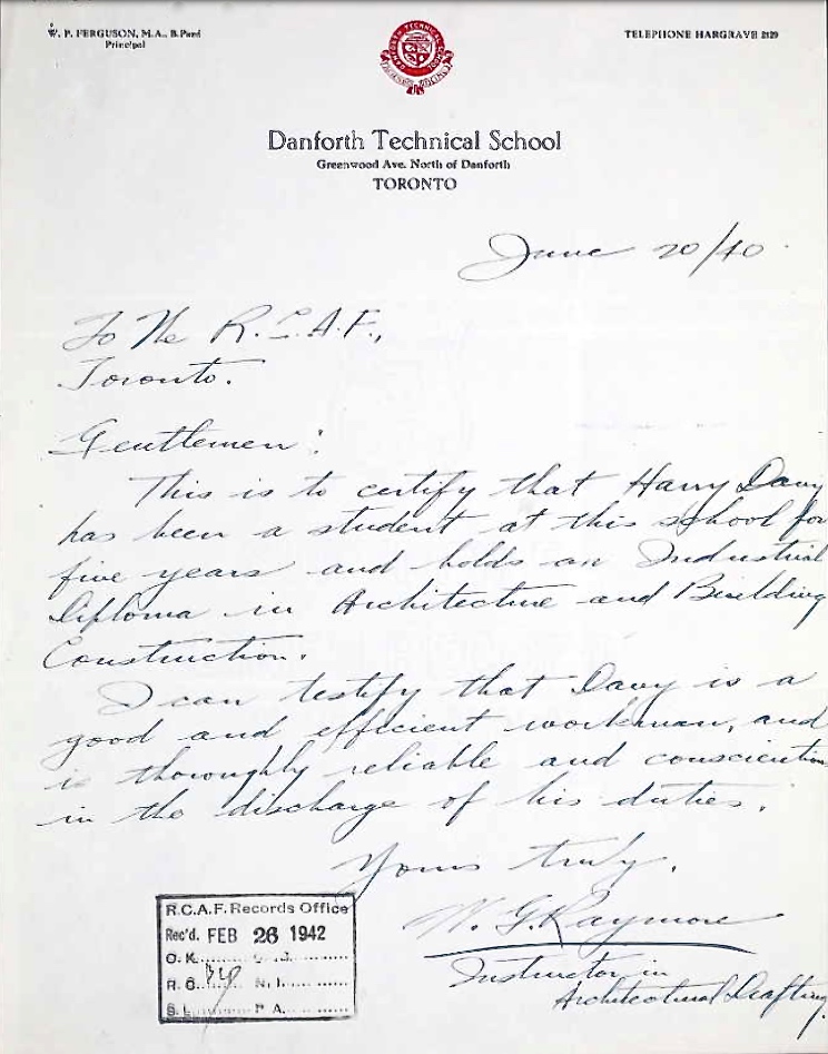 Letter of recommendation