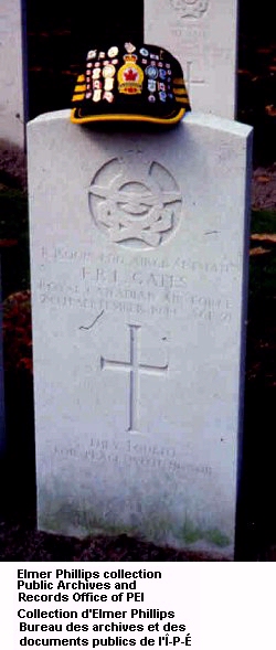 Grave marker for F.R.L. Gates