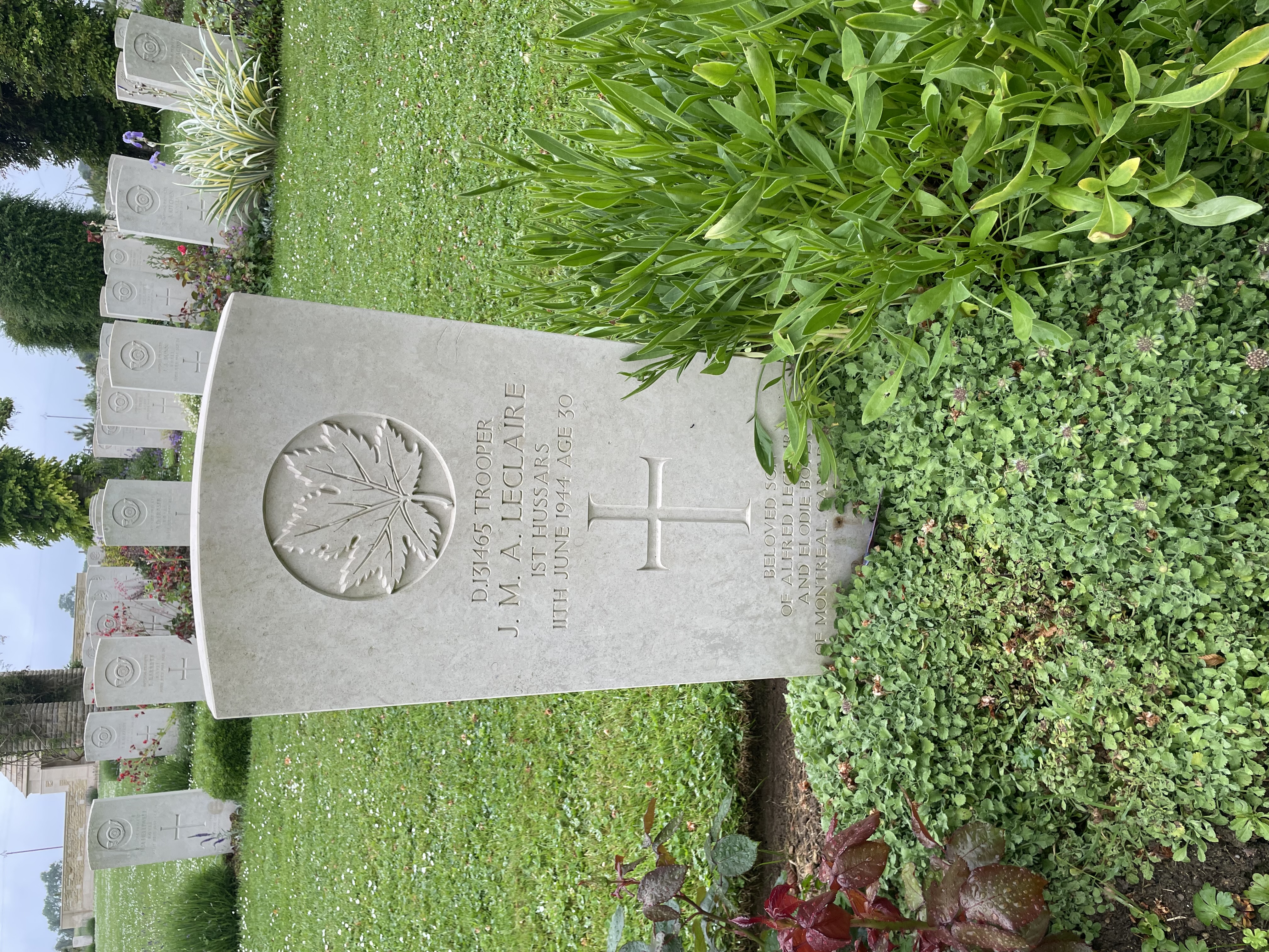 Grave marker