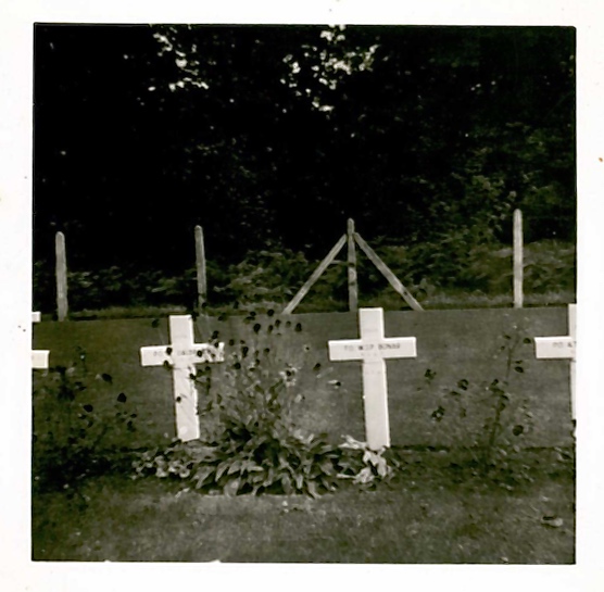 Temporary grave marker