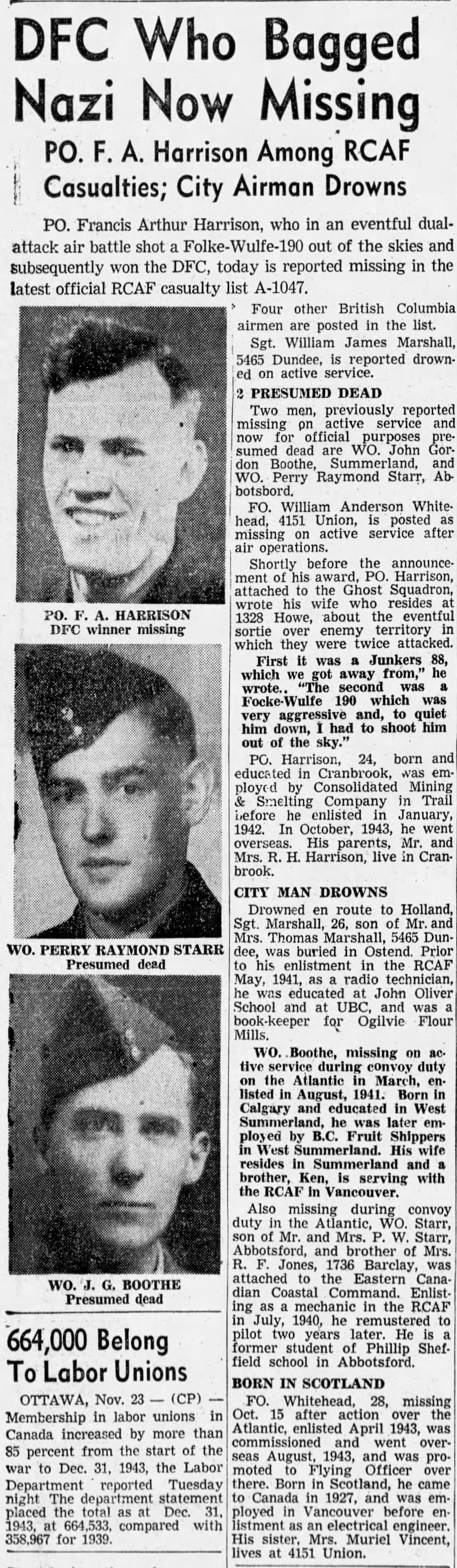 Photo of Francis Arthur Harrison