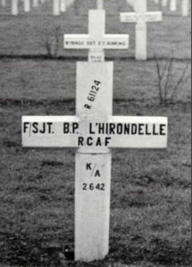 Temporary grave marker