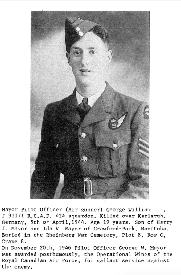 Photo of GEORGE WILLIAM MAYOR