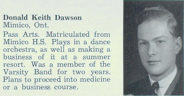 Photo of Donald Keith Dawson