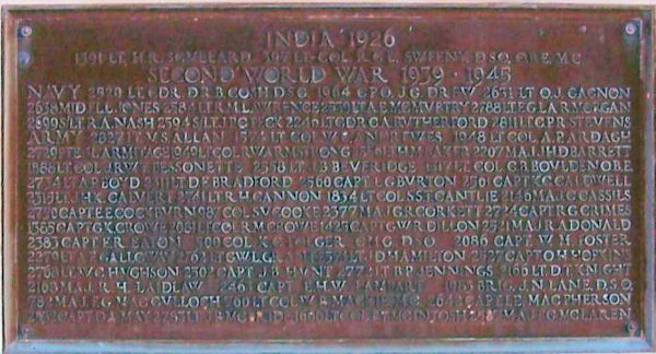 Memorial Plaque