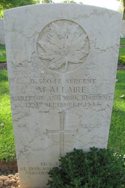 Grave marker