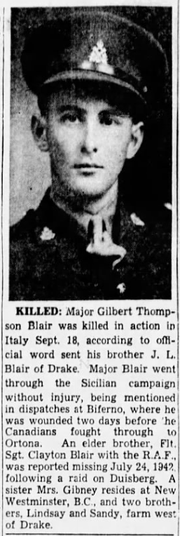 Photo of Gilbert Thompson Blair