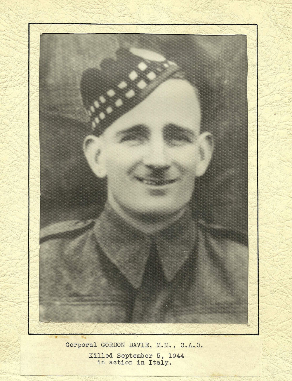 Photo of Gordon Davie