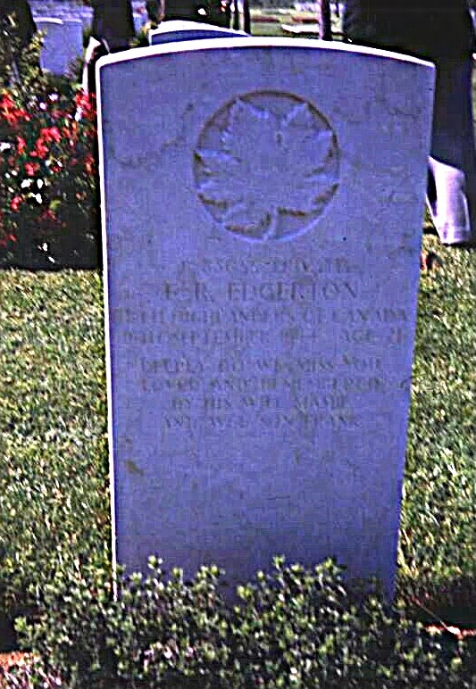 Headstone of Frank R. Edgerton