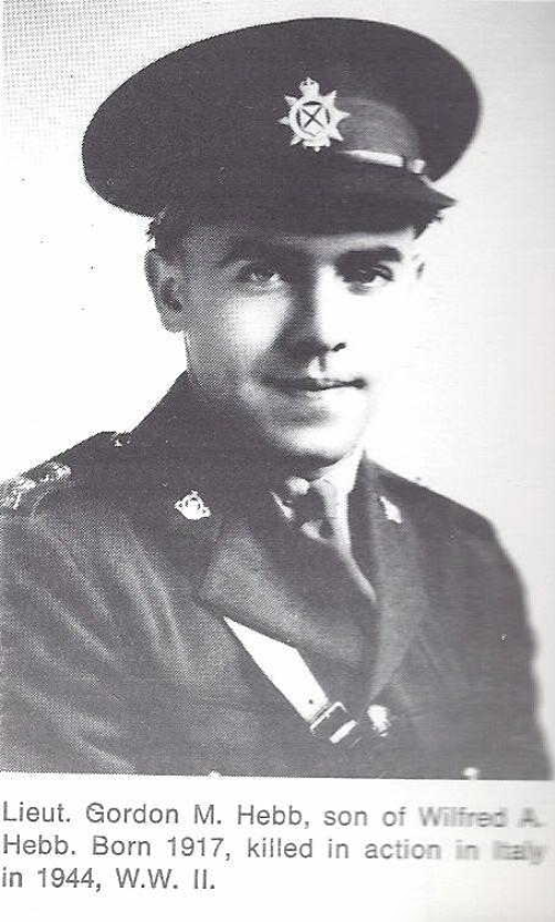 Photo of GORDON MORRIS HEBB