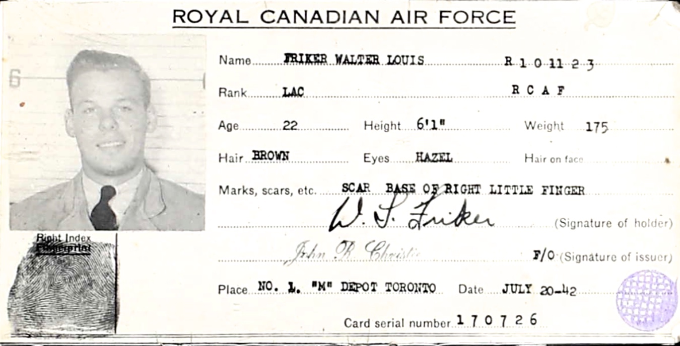 Photo of WALTER LOUIS FRIKER