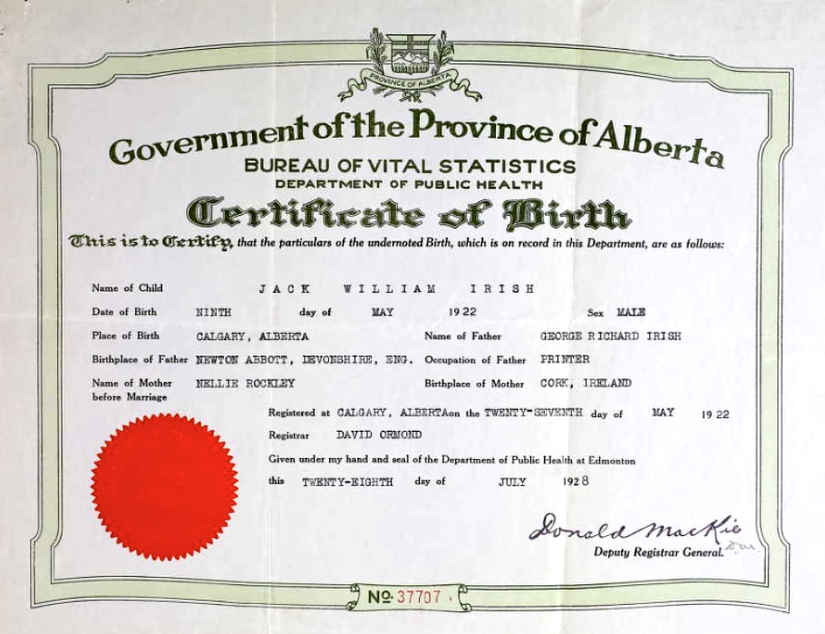 Birth Certificate