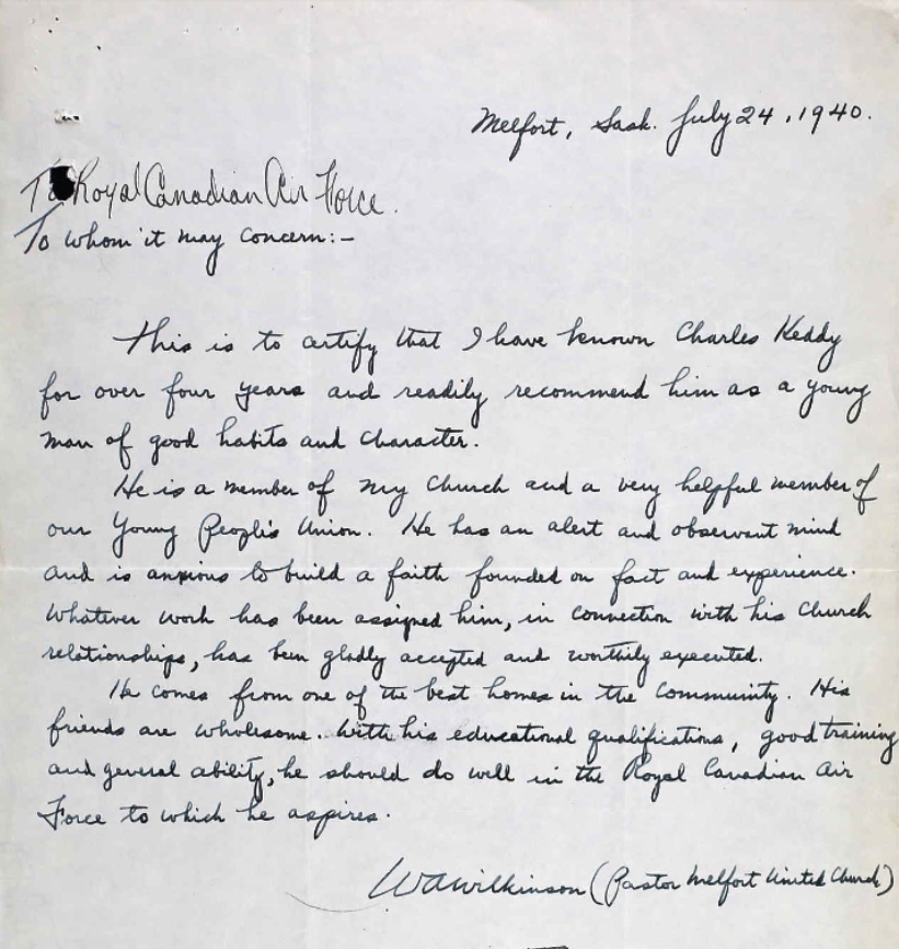 Letter of recommendation