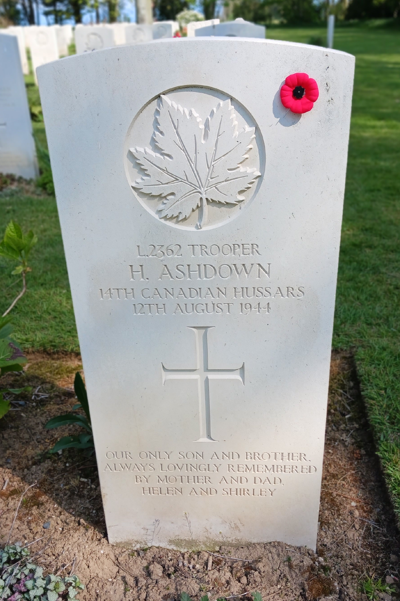 Grave marker