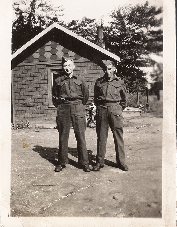 Photo of Ike Bell and Earl Levett c1941