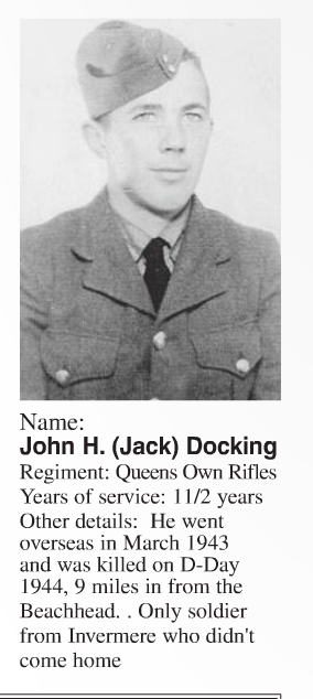 Photo of John Hamilton Docking