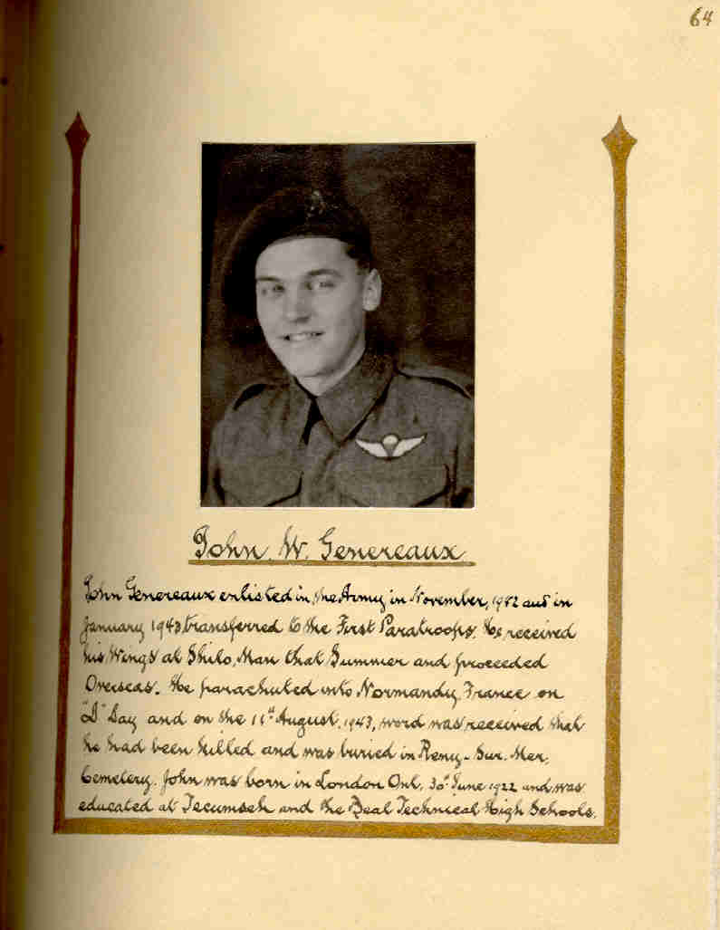 Photo of John William Genereaux