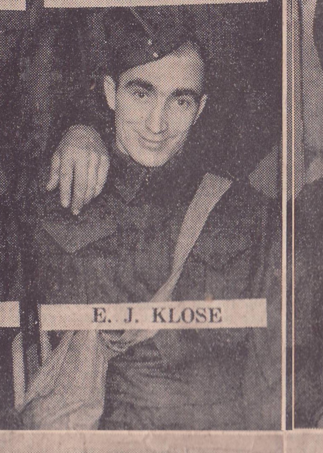 Photo of Ernest James Klose