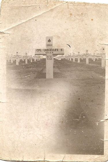 Temporary Grave Marker