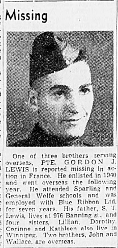 Photo of GORDON JAMES LEWIS