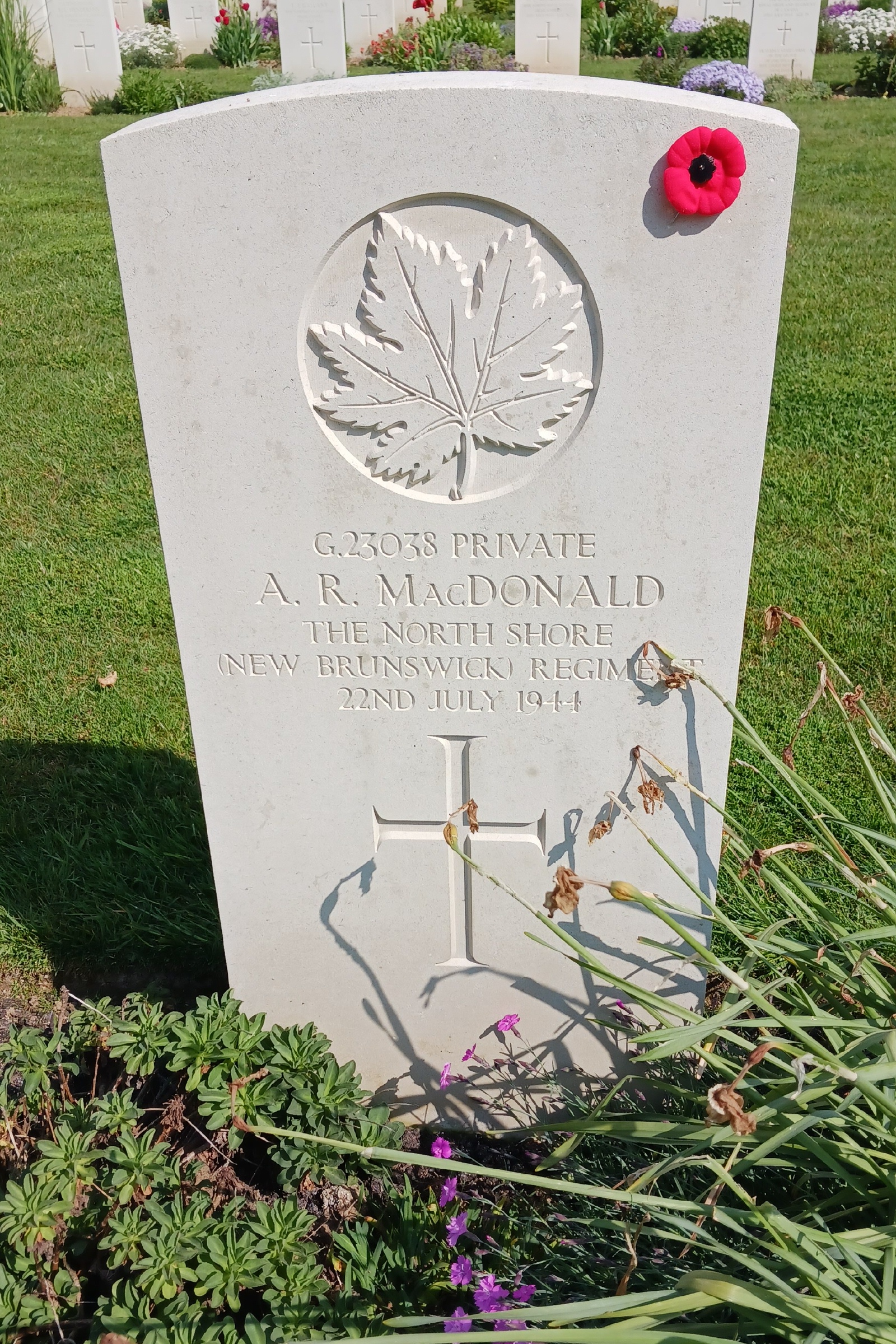 Grave marker