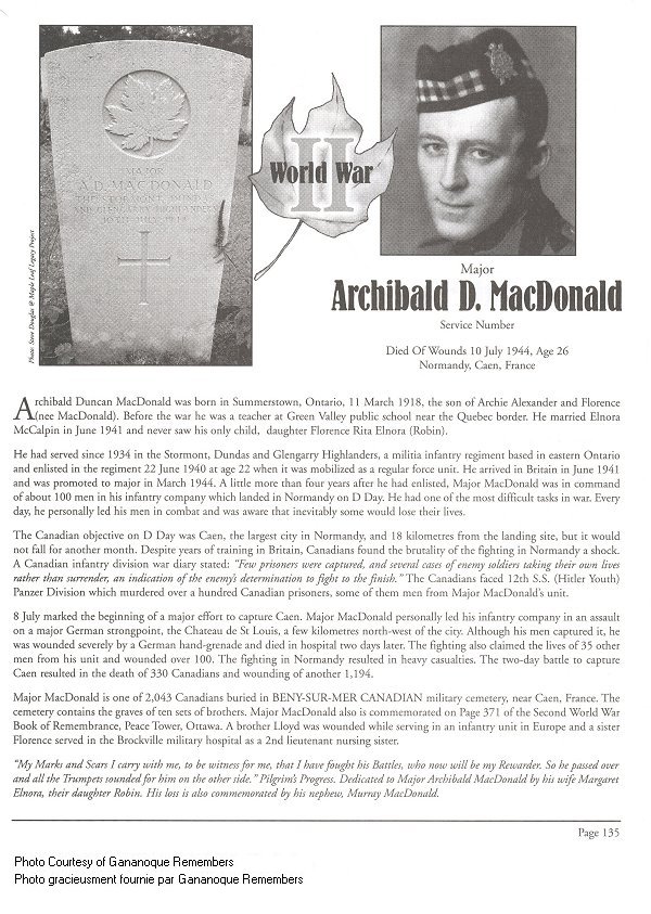 Memorial Page