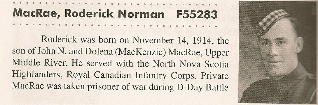 Photo of Roderick Norman MacRae