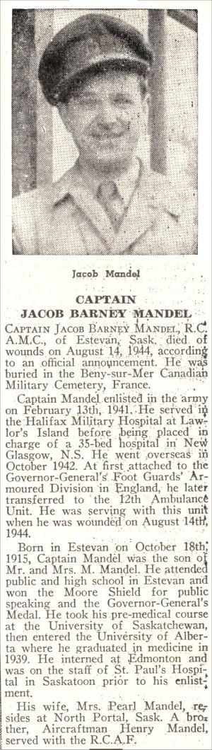 Photo of Jacob Mandel