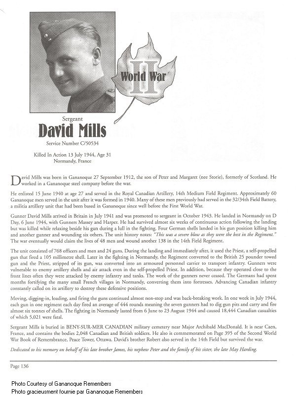 Memorial Page